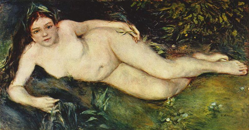 Nymphe an der Quelle, Pierre-Auguste Renoir